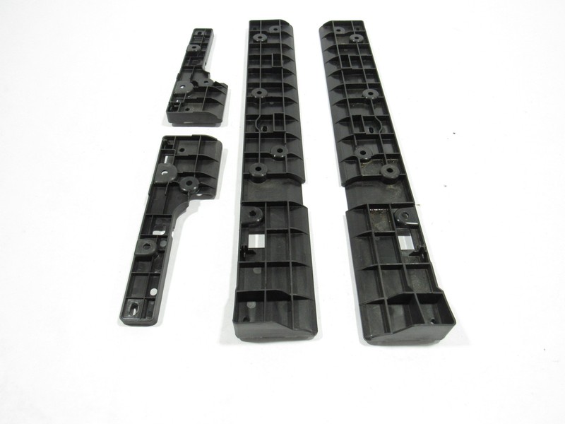 11-17 Audi A8 D4 2011 Front Rear Left Right Door Sill Scuff Bracket Mount Set !Y