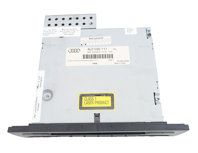 2007-2009 Audi Q7 Audio CD Changer Player Receiver Unit 6 Disc 4L0035111