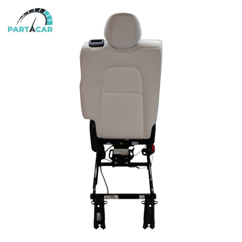 2020-2023 Tesla Model Y Rear Passenger Seat Upper Cushion 2 Row White OEM DEFECT