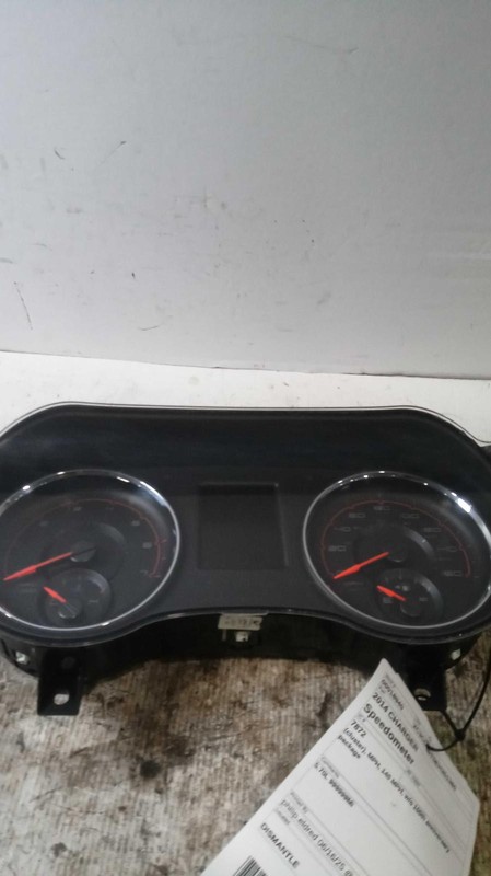 2014 Dodge Charger Speedometer Gauge OEM Grey 140 MPH 97K Miles NJ25-18940