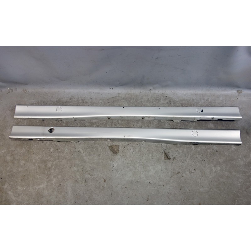 1992-1999 BMW E36 3-Series Side Skirt Rocker Panel Pair Titan Silver OEM