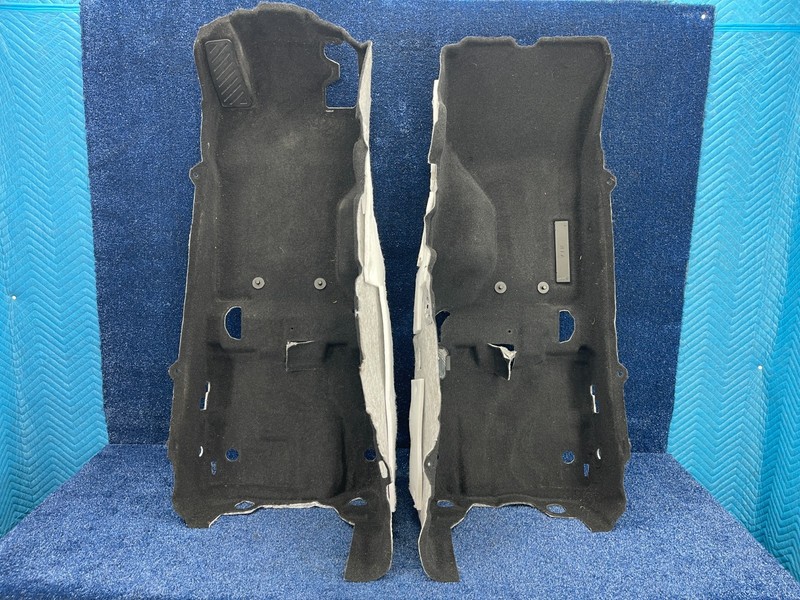 2017-2020 Fiat 124 Spider Floor Carpet Sections Driver Passenger Pair Set OEM