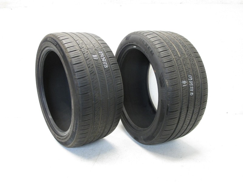 4/32 USED NEXEN N5000 PLATINUM 2 TIRE M+S 275/40/ZR19 105W DOT 3921 090523B