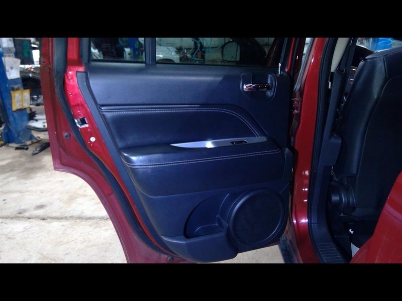 2014 COMPASS Driver Left Rear Door Trim Panel Rear 1521674