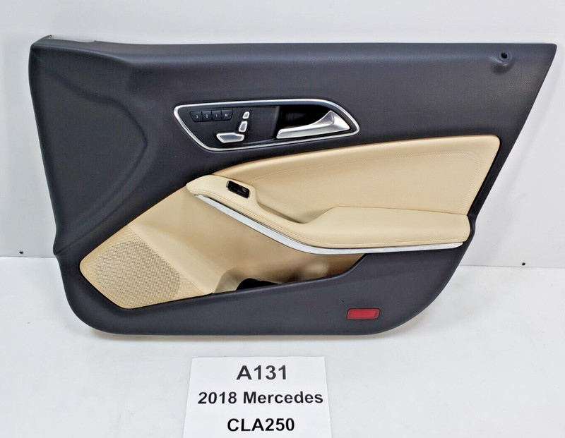 ✅ 14-19 OEM Mercedes C117 CLA250 Front Right Passenger Door Panel Trim Assembly