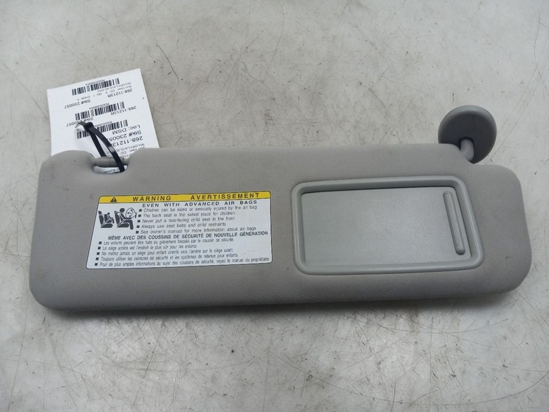 07-09 LEXUS LS460 PASSENGER SIDE SUN SHADE VISOR