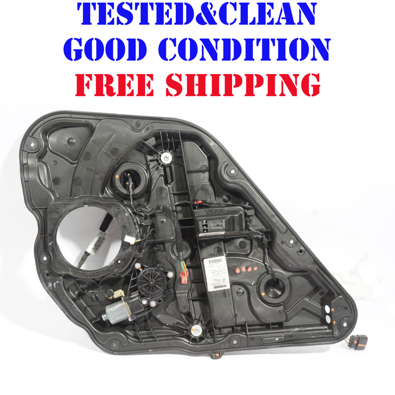 11-2014 HYUNDAI SONATA REAR LEFT DRIVER SIDE WINDOW REGULATOR PANEL & MOTOR OEM