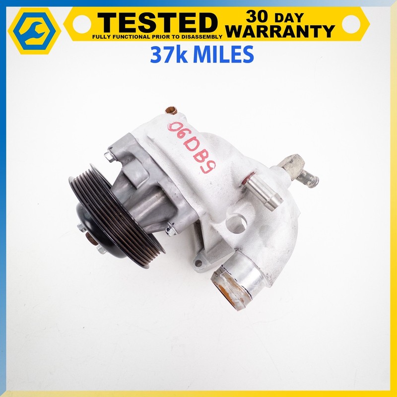05-19 ASTON MARTIN DB9 DBS VANQUISH 6.0L ENGINE COOLANT MOTOR WATER PUMP OEM