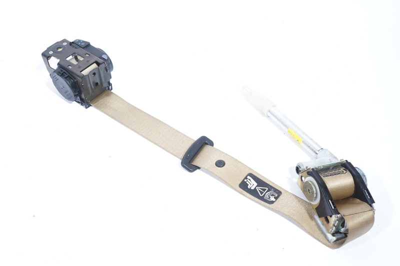 2002-2008 BMW 745I 745LI E65 E66 REAR RIGHT PASSENGER SIDE SEAT BELT BEIGE OEM