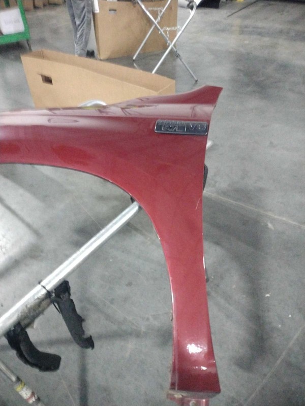 2010 Toyota Tundra Front Left Fender Red 587999 Used 120K Miles