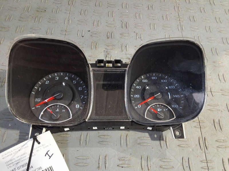 2014-2016 Chevy Malibu Speedometer Instrument Cluster 2.5L MPH w/o Hybrid