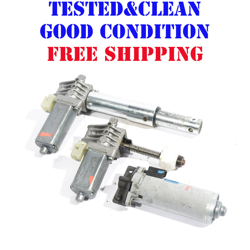 07 - 10 BMW X5 E70 FRONT LEFT DRIVER SEAT MOTOR SET OF 3 OEM