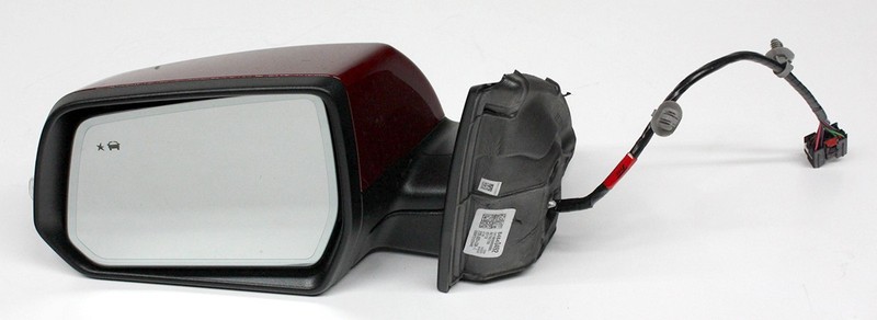 OEM Left Driver Side Exterior Mirror For GMC Acadia Cayenne Red (GSK)