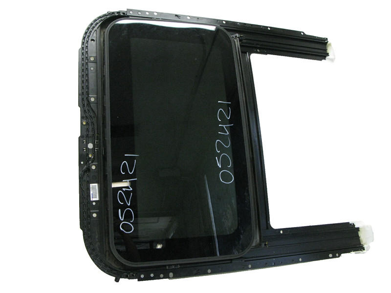 08-16 AUDI B8 A4 SEDAN SUN ROOF SUNROOF FRAME RAIL GLASS OEM 052421