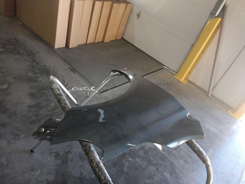 2016 Nissan Versa Right Front Fender Blue OEM 298491 Used 90K Miles