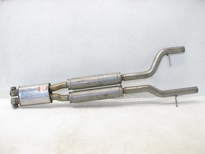 16 JAGUAR X260 XF 3.0 S/C MIDDLE CENTER RESONATOR SILENCER MUFFLER EXHAUST 04172