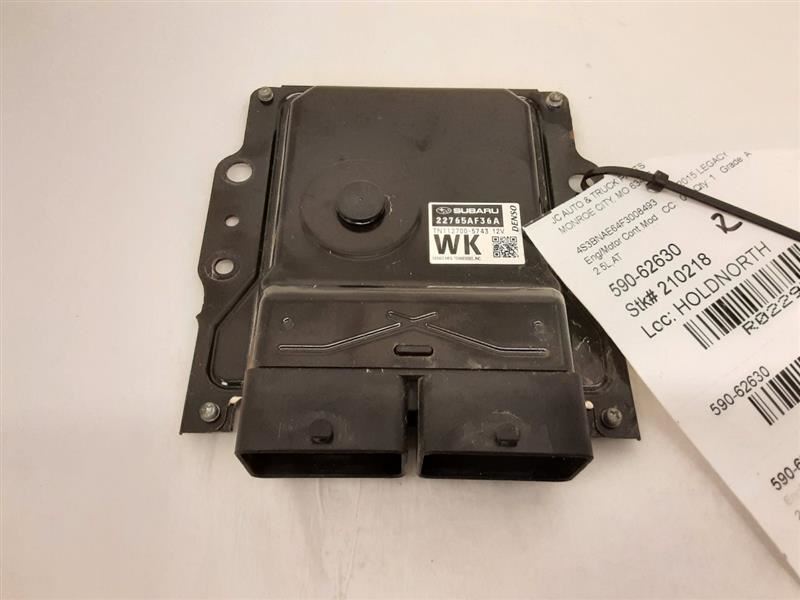Engine ECM Electronic Control Module 2.5L Automatic CVT Fits 15 LEGACY 2297339