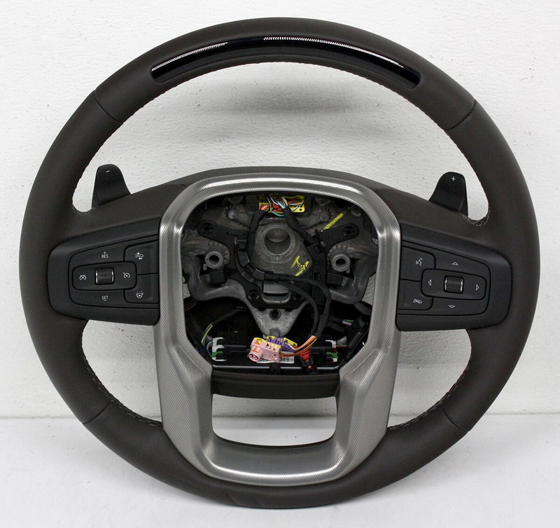 OEM Steering Wheel For 2023 GMC Sierra Denali 1500 Brown 85594278 Impressions