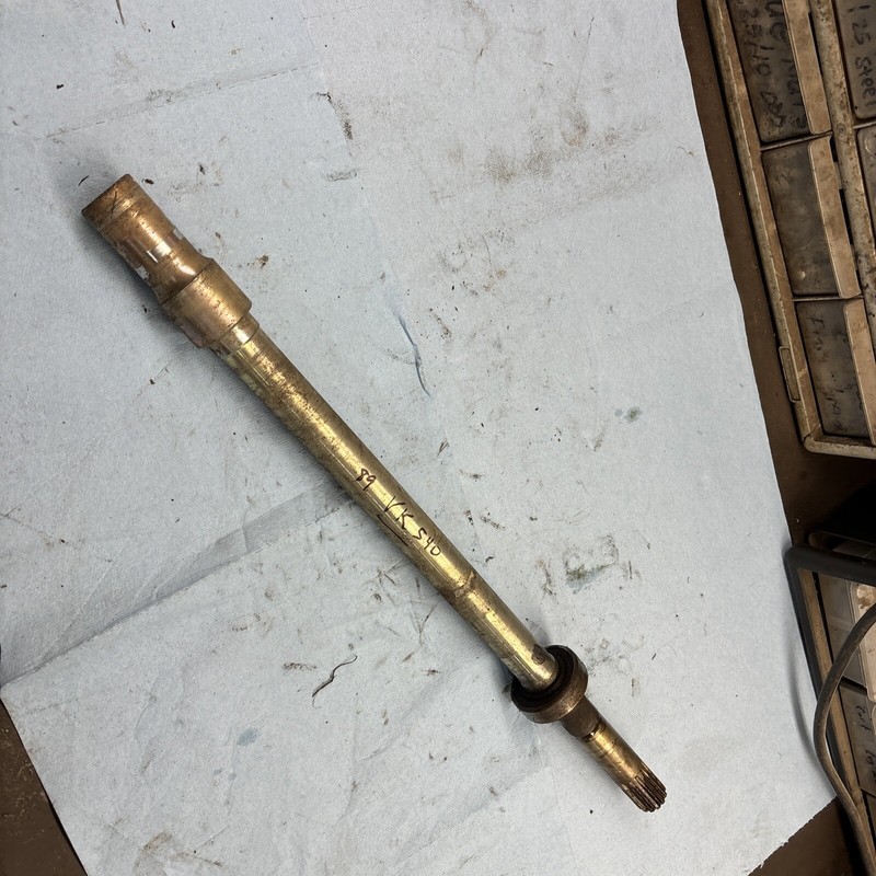 1988 89 YAMAHA Wide Track Snowmobile VK540 VK 540 Jack Shaft Good