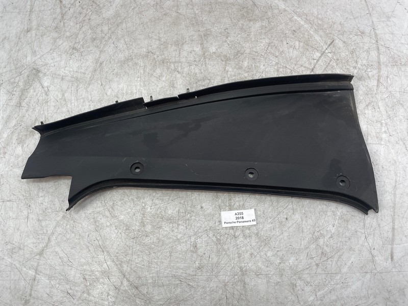 ✅ 17-23 OEM Porsche Panamera 4S 971 Front Left Windshield Cowl Vent Trim Panel