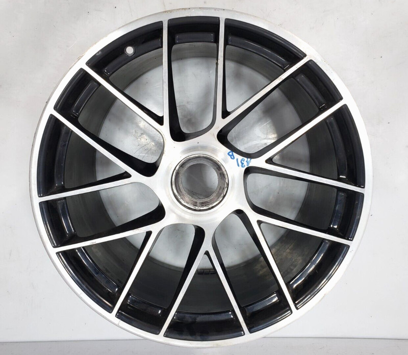 ✅ 17-19 OEM Porsche 991 911 Turbo S Rear Wheel Rim 11.5x20 Turbo S 3 Silver