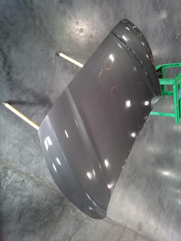 2018 Hyundai Sonata OEM Hood Panel Grey Dent 4DR SED 66400C2500