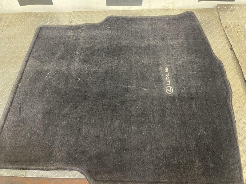 06-13 IS250 Black Rear Trunk Cargo Floor Mat Carpet Cover Unit