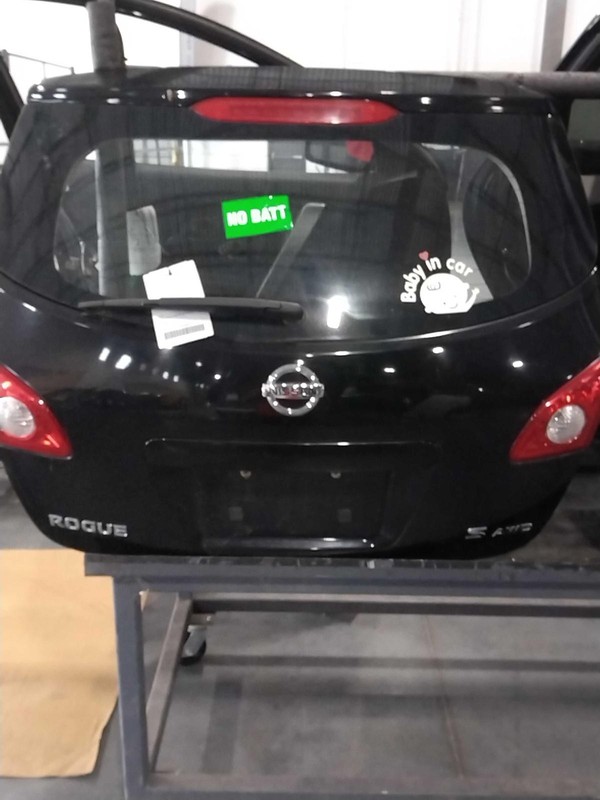 Used Deck Lid fits: 2009 Nissan Rogue w/o spoiler w/o privacy tint glass Grade A