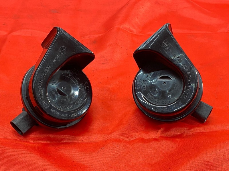 BMW F01 F02 F06 F13 6/7 Series High Low Pitch Tone Horn Alarm Signal Set OEM✅