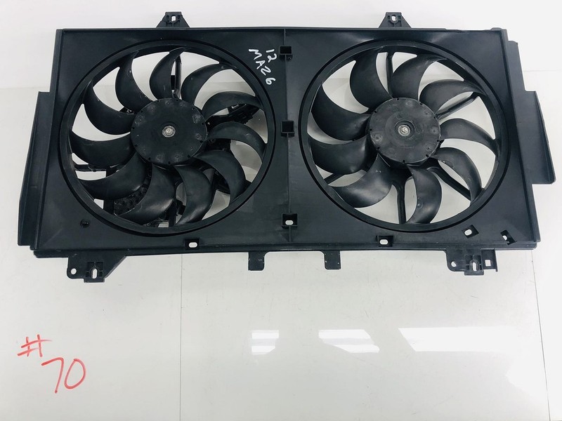 11-13 MAZDA 6 2.5L L4 GAS ENGINE MOTOR COOLING RADIATOR FAN SHROUD OEM