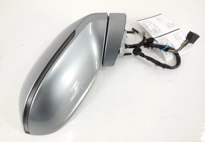 12-15 Audi A7 Door Mirror Right RH Memory Blind Spot Alert Manual Fold OEM LY7G