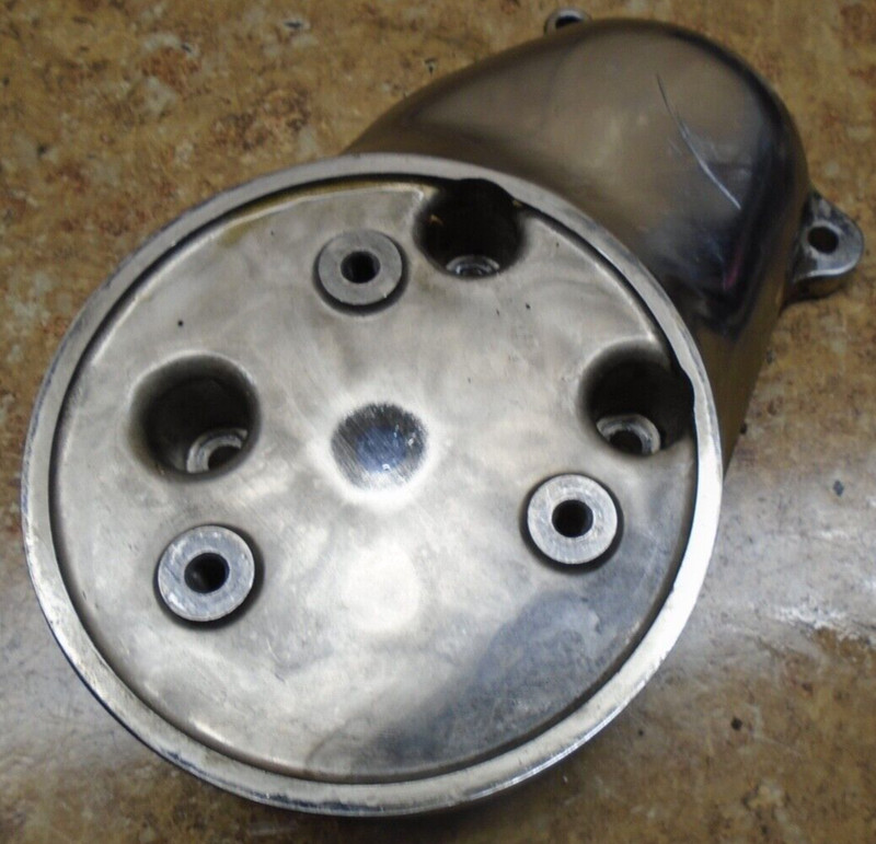 2000 Yamaha XVS650 XVS 650 A V Star Engine Chrome Cover Panel Case Side Motor 00