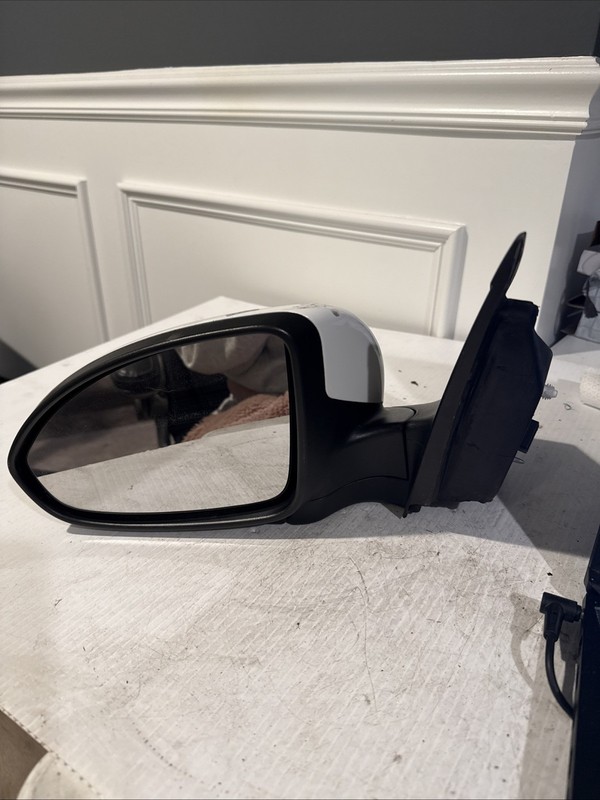 2011-2016 Chevrolet Cruze Driver Left Side View Power Door Mirror White DFUXA