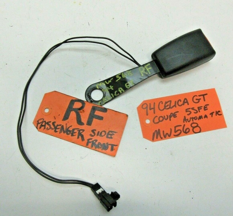 RIGHT FRONT SEAT BELT BUCKLE LATCH LOCK RF SEATBELT 94-95 CELICA COUPE HATCHBACK