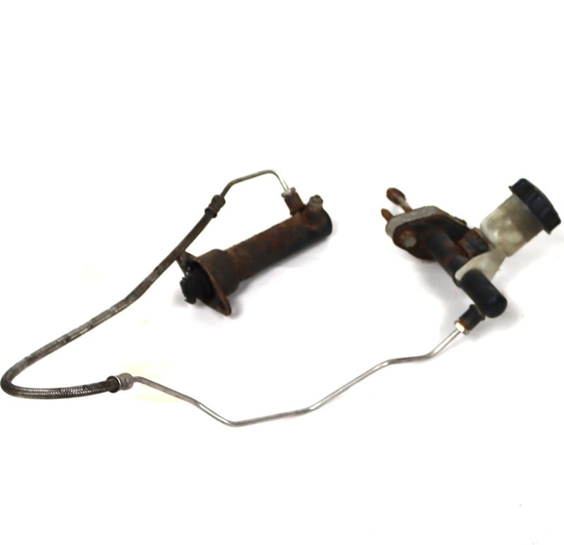 84-96 C4 Corvette Clutch Master & Slave Cylinder With Reservoir & Lines USED OEM
