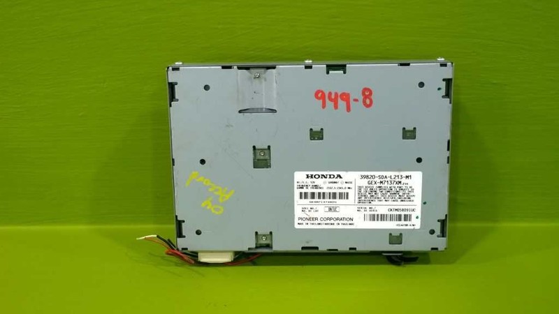 04 05 HONDA ACCORD 3.0L AT XM SATELLITE RECEIVER OEM 949-8