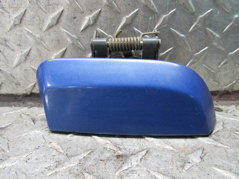 2004-2008 INFINITI QX56 LEFT DRIVER REAR DOOR HANDLE EXTERIOR OUTSIDE BLUE B18