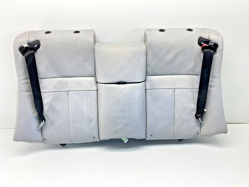 06-10 BMW E63 E64 M6 Rear Upper Back Seat Cushion Merino Leather SILVERSTONE OEM