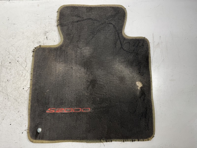 00 Honda S2000 Driver Side Floor Mat Gray 08P15-S2A-110 OEM