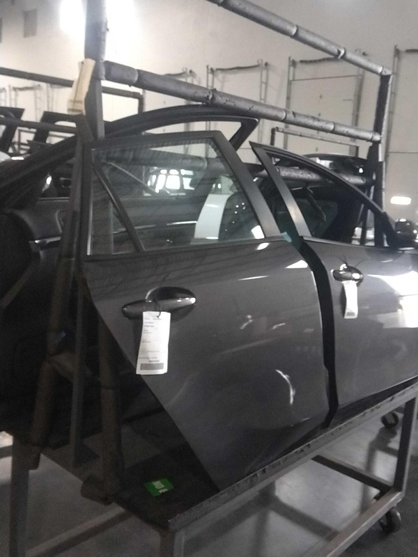 2011 MAZDA 3 Grey Right Rear Door 370034, 81K Miles, OEM Quality