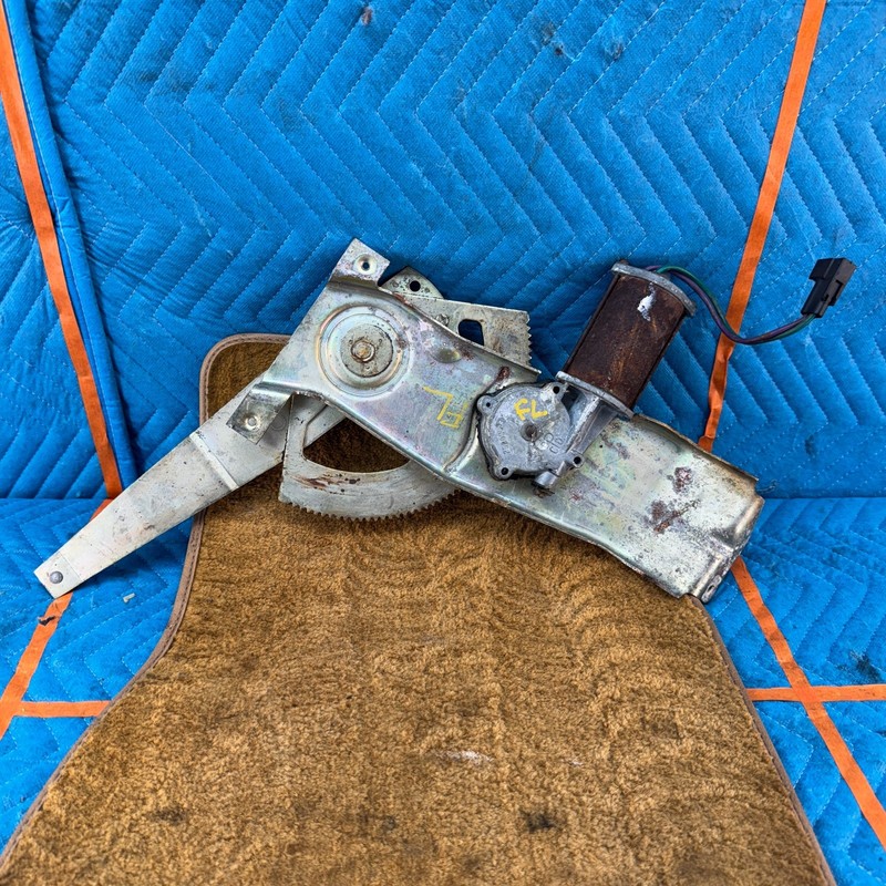1989–1991 Chrysler TC Maserati 46K Front left Power Window Regulator OEM