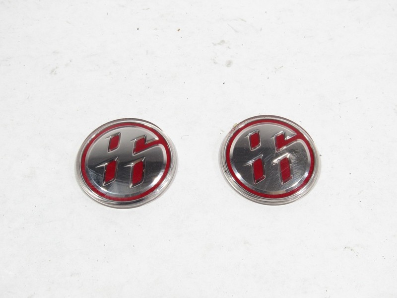 17-21 Toyota 86 GT 2018 Front Right Left Fender Emblem Logo Badge Set 2 PCS *