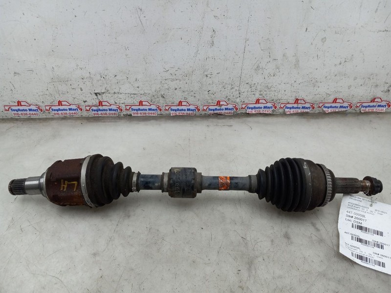 Driver Axle Shaft Front Axle AWD 4 Cylinder Fits 09-16 VENZA 581134