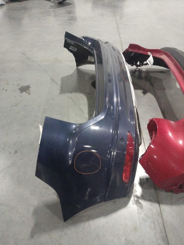 2015 Volvo XC60 OEM Blue Bumper Assembly - Scratches, 115k Miles, Genuine