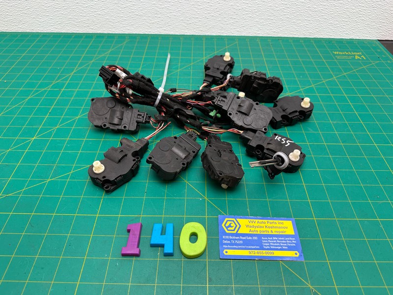 08-17 Audi S4 S5 A4 HVAC RECIRCULATED AIR FLAP SERVO MOTOR ACTUATOR WIRE SET OEM