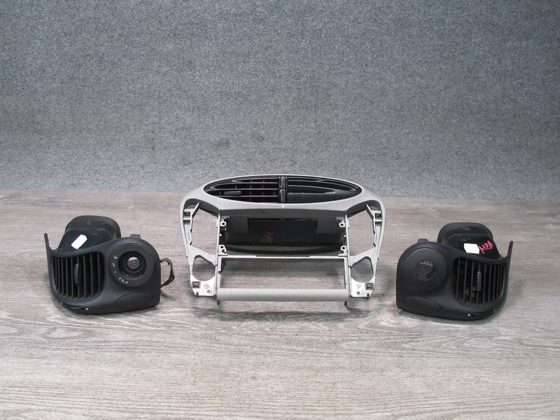 97-02 PORSCHE BOXSTER 986 DASH LEFT CENTER RIGHT A/C HEATER AIR VENT GRILLE SET