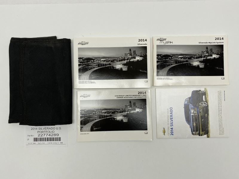 Owners Manual 2014 Chevrolet Silverado 82268