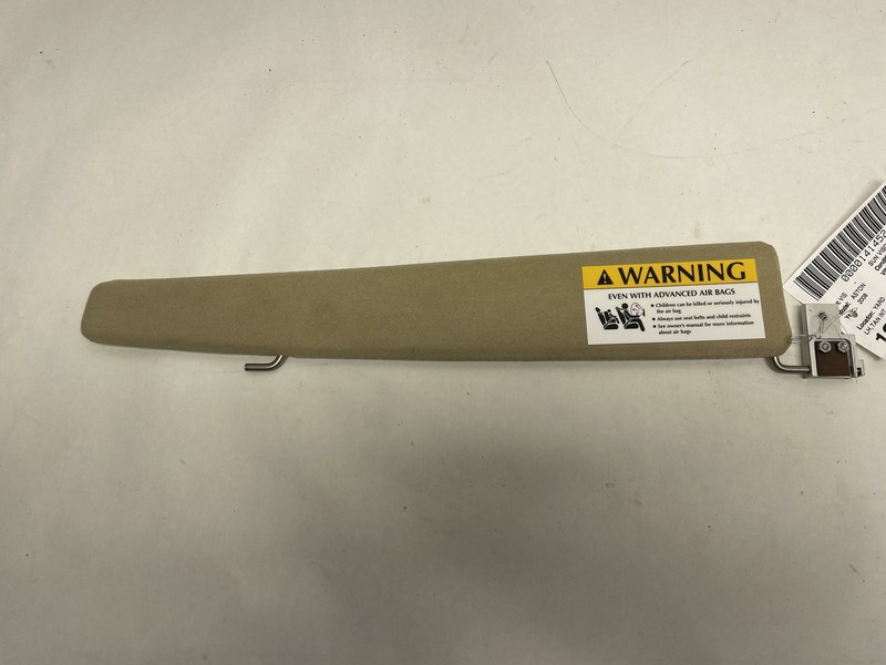 2006-2011 ASTON MARTIN V8 VANTAGE LEFT DRIVER SIDE SUN VISOR SHADE TAN OEM