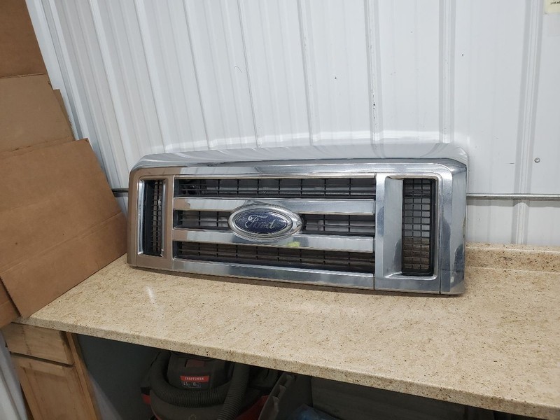Grille Chrome Fits 08-19 21-24 FORD E350 VAN 308144