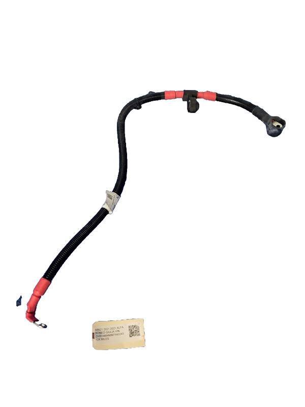 Used Oem Alfa Romeo Starter Motor Wire Cable 50554790 for 2017-2021 Giulia 2.0L